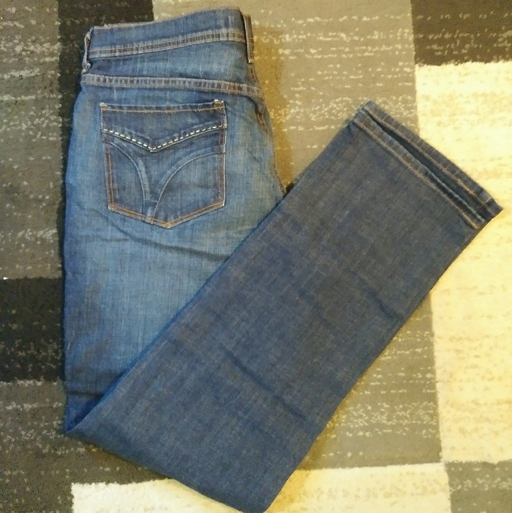 Levi's straight leg medium wash 505 Jean size 14